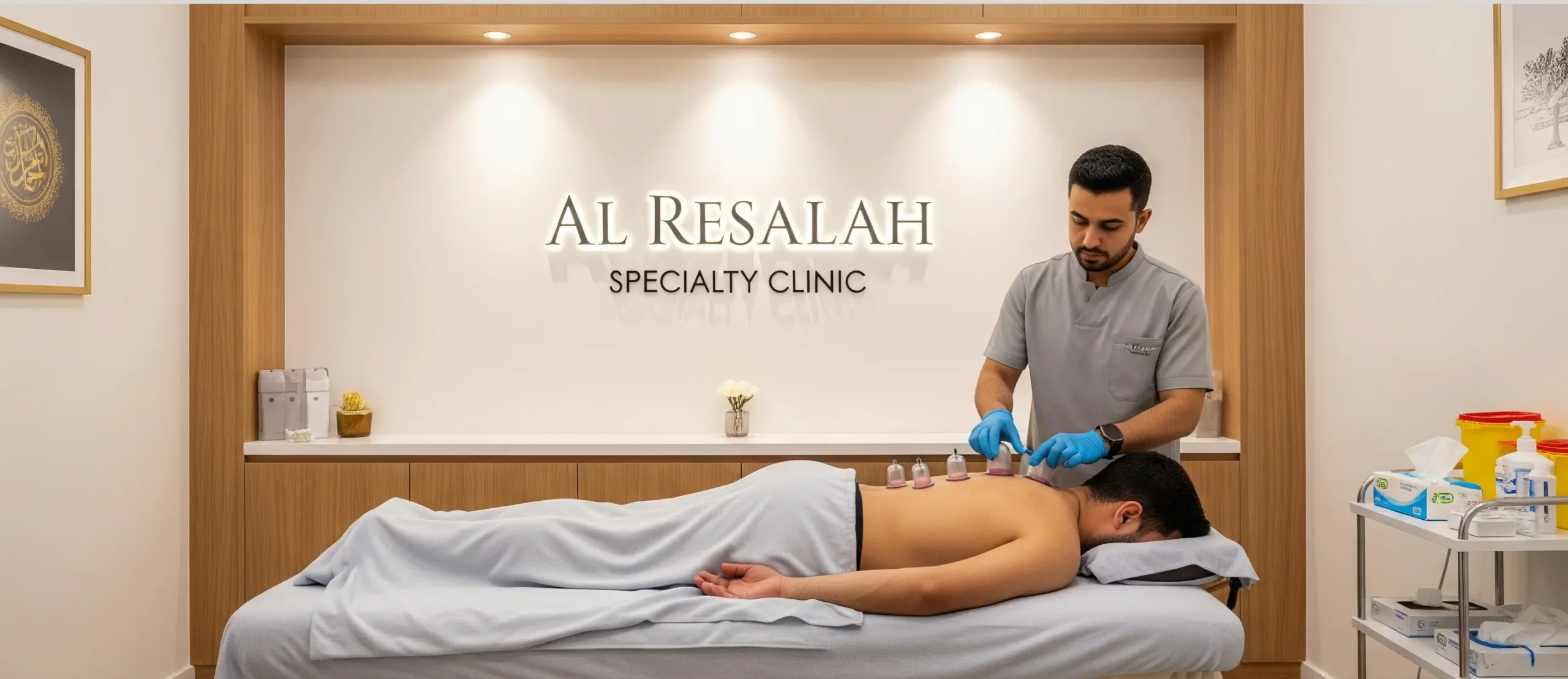 Hijama Therapy in Sharjah at Al Resalah Specialty Clinic