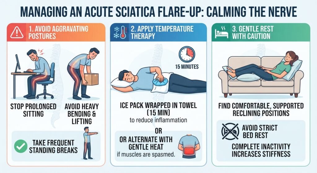 SCIATICA IMMIDIATE TREATMENT