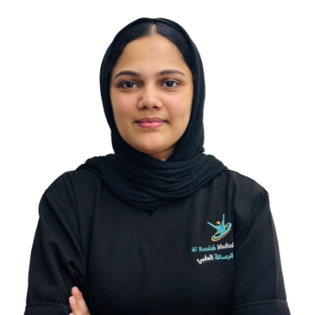 Febin Rubi Varnam, Pediatric Physiotherapist